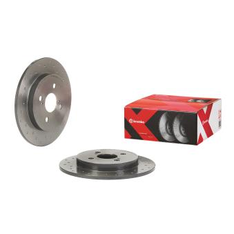 Jeu de 2 disques de frein arrière BREMBO OEM 424310D110