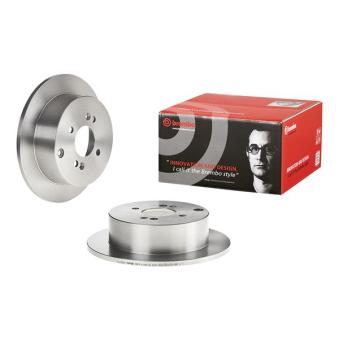 Jeu de 2 disques de frein arrière BREMBO OEM 584111G300