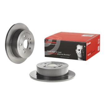 Jeu de 2 disques de frein arrière BREMBO OEM 4243128160