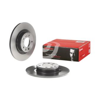 Jeu de 2 disques de frein arrière BREMBO OEM 4249G2