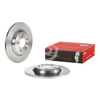 Jeu de 2 disques de frein arrière BREMBO OEM 8K0615601J