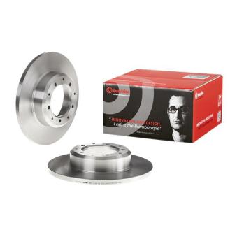 Jeu de 2 disques de frein arrière BREMBO OEM SDB000330