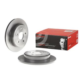 Jeu de 2 disques de frein arrière BREMBO 08.A863.11 pour JEEP COMMANDER 4.7 V8 4x4 - 303cv