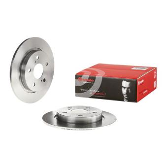 Jeu de 2 disques de frein arrière BREMBO OEM 4243112280