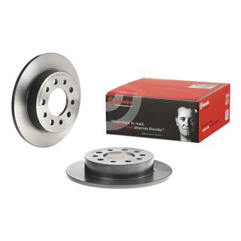 Jeu de 2 disques de frein arrière BREMBO 08.B027.11 pour MAZDA 323 2.0 - 139cv