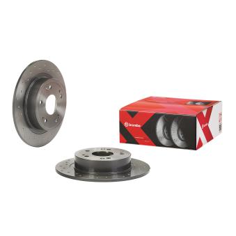 Jeu de 2 disques de frein arrière BREMBO OEM 42510TB0W00 Jeu de 2 disques de frein arrière BREMBO OEM 42510TB0W00
