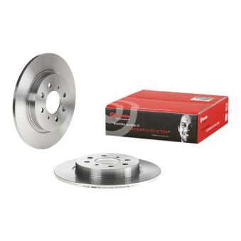 Jeu de 2 disques de frein arrière BREMBO [08.B310.10]