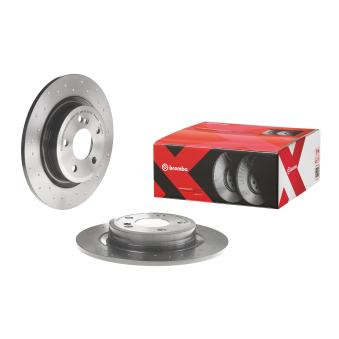 Jeu de 2 disques de frein arrière BREMBO OEM A2464230112