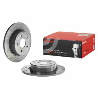 Jeu de 2 disques de frein arrière BREMBO 08.B601.75