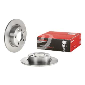Jeu de 2 disques de frein arrière BREMBO 08.B649.10