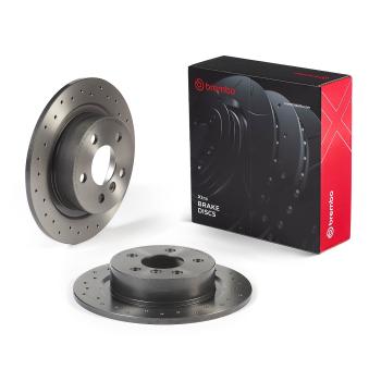 Jeu de 2 disques de frein arrière BREMBO OEM 34216799367