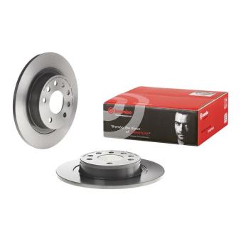 Jeu de 2 disques de frein arrière BREMBO OEM 95526640