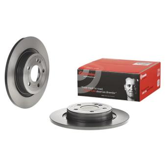 Jeu de 2 disques de frein arrière BREMBO 08.D759.11 pour MERCEDES-BENZ GLB GLB 180 d - 116cv