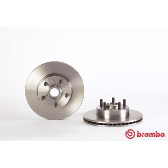 Jeu de 2 disques de frein avant BREMBO OEM 270876