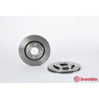 Jeu de 2 disques de frein avant BREMBO 09.4930.14