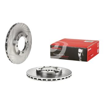 Jeu de 2 disques de frein avant BREMBO 09.5009.10