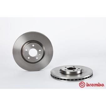 Jeu de 2 disques de frein avant BREMBO 09.5180.10
