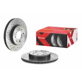Jeu de 2 disques de frein avant BREMBO OEM SDB000991