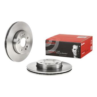 Jeu de 2 disques de frein avant BREMBO 09.5627.10 pour MAZDA CX-5 E 320 - 220cv