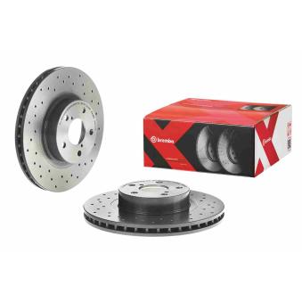 Jeu de 2 disques de frein avant BREMBO OEM 26300AE00C