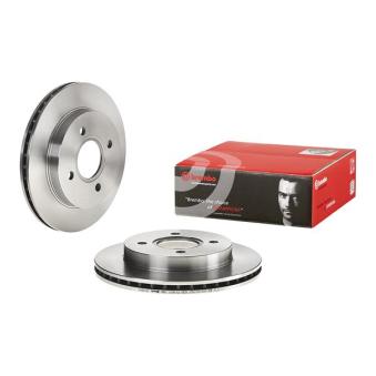 Jeu de 2 disques de frein arrière BREMBO [09.5708.10]