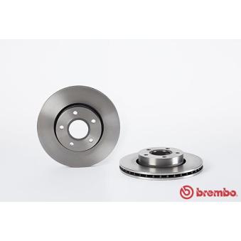 Jeu de 2 disques de frein avant BREMBO OEM 91gx1125aa
