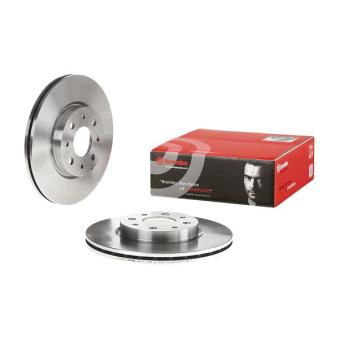 Jeu de 2 disques de frein avant BREMBO 09.5870.14 pour JAGUAR XE 1.8 i - 110cv
