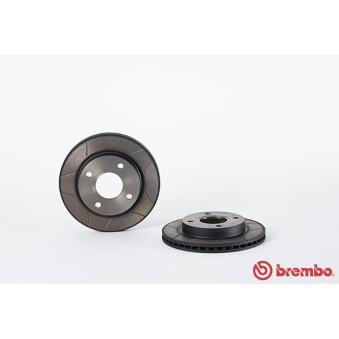 Jeu de 2 disques de frein avant BREMBO OEM YS6W1125AA