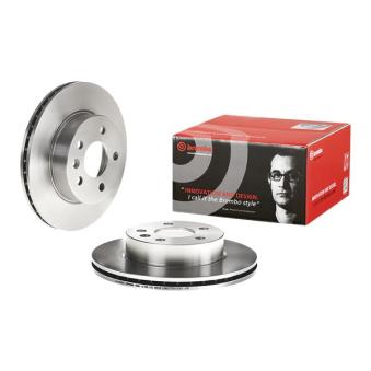 Jeu de 2 disques de frein avant BREMBO OEM A6384210112