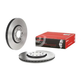 Jeu de 2 disques de frein avant BREMBO 09.7010.21