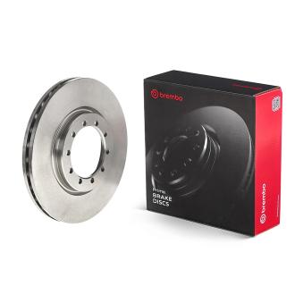 Jeu de 2 disques de frein avant BREMBO [09.7261.10]