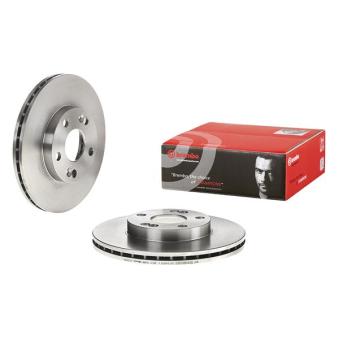 Jeu de 2 disques de frein avant BREMBO OEM 7700802233