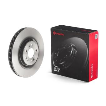 Jeu de 2 disques de frein avant BREMBO [09.7606.11]