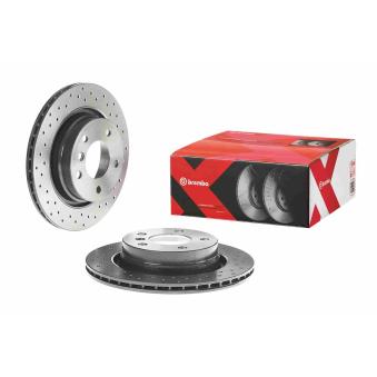 Jeu de 2 disques de frein arrière BREMBO OEM 34216864056
