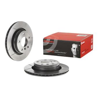 Jeu de 2 disques de frein arrière BREMBO OEM 34216864056