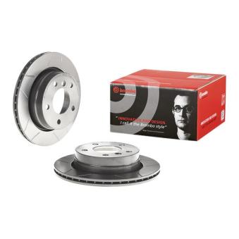 Jeu de 2 disques de frein arrière BREMBO OEM 34211165211