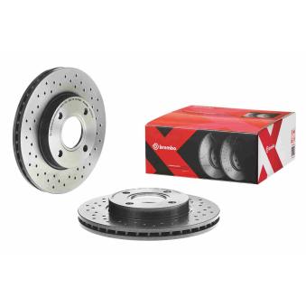 Jeu de 2 disques de frein avant BREMBO OEM 3573537