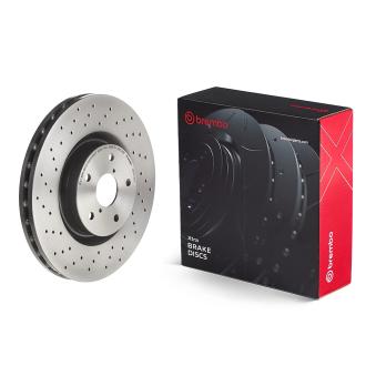 Jeu de 2 disques de frein avant BREMBO OEM SU00306805