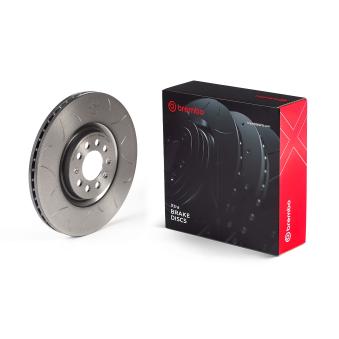 Jeu de 2 disques de frein avant BREMBO OEM 8L0615301