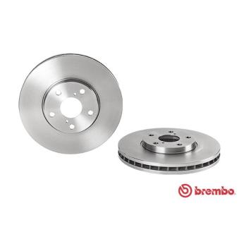 Jeu de 2 disques de frein avant BREMBO OEM 4351250100