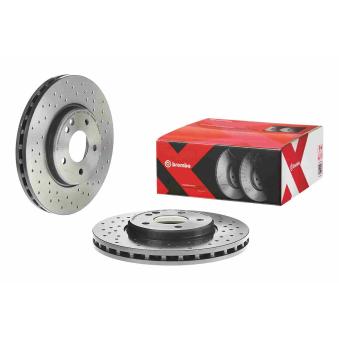 Jeu de 2 disques de frein avant BREMBO OEM 2104211512