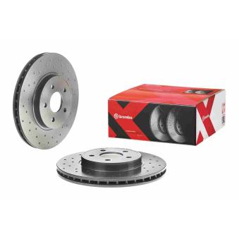 Jeu de 2 disques de frein avant BREMBO OEM 1465618