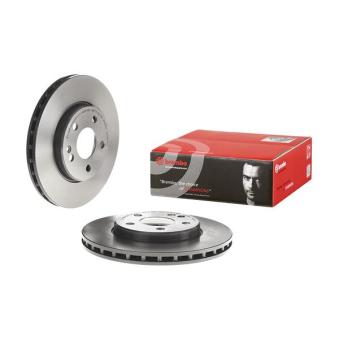 Jeu de 2 disques de frein avant BREMBO 09.8681.11 pour KIA SEPHIA E-CELL - 68cv
