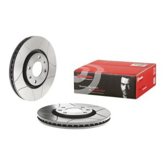 Jeu de 2 disques de frein avant BREMBO OEM 424984