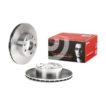 Jeu de 2 disques de frein avant BREMBO [09.8931.21]