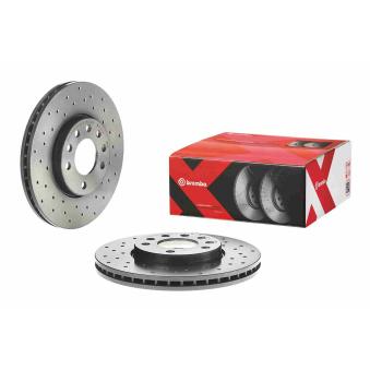 Jeu de 2 disques de frein avant BREMBO OEM 9156807