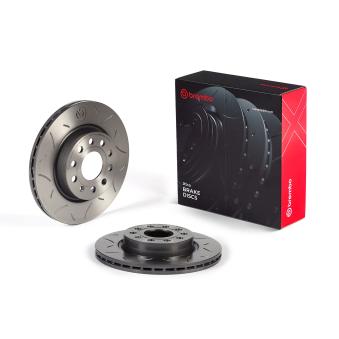 Jeu de 2 disques de frein avant BREMBO OEM 5C0615301