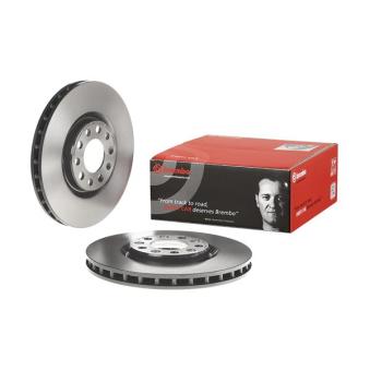 Jeu de 2 disques de frein avant BREMBO OEM 51767382