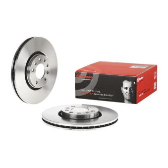 Jeu de 2 disques de frein avant BREMBO 09.9369.10 pour KIA EV3 1.7 CDTI - 110cv