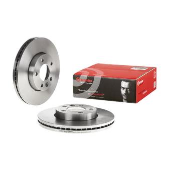 Jeu de 2 disques de frein avant BREMBO OEM JZW615301E